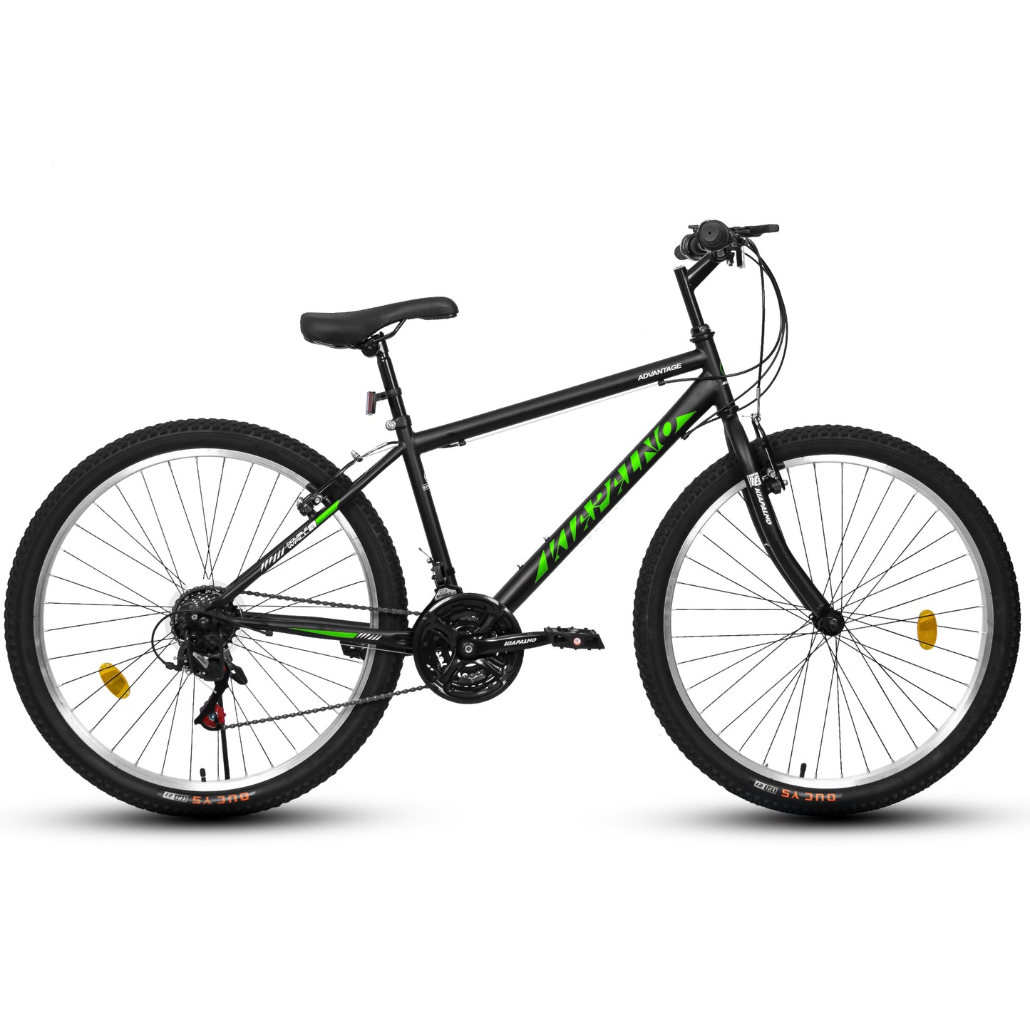 Mountain Bike 26 Inch for Men Women, 21 Speeds High-Carbon Steel Frame, Front Suspension Sport Bicycle, Adult Teens MTB Bicycle for Snow City Commuters and Short Trip