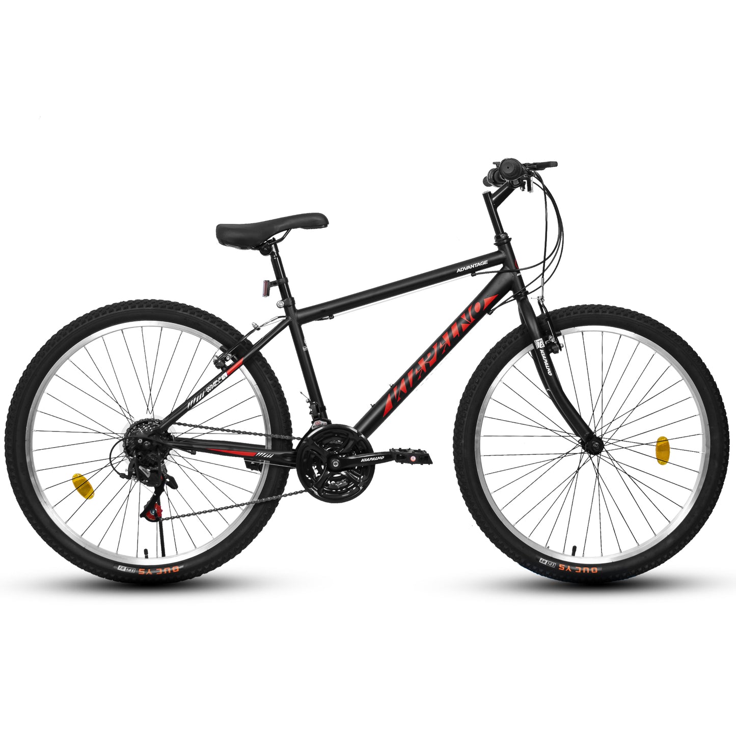 Mountain Bike 26 Inch for Men Women, 21 Speeds High-Carbon Steel Frame, Front Suspension Sport Bicycle, Adult Teens MTB Bicycle for Snow City Commuters and Short Trip