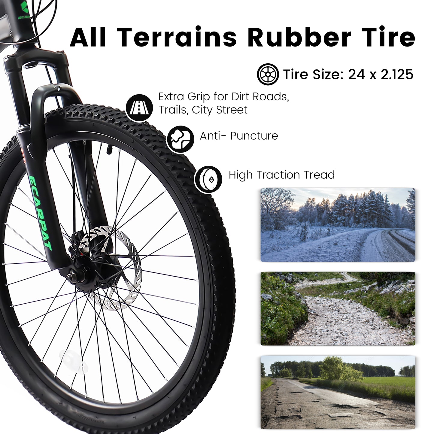 24/26/27.5 Inch Full Suspension Mountain Bike, 21 Speeds Dual Disc Brake, Men Women Mountain Bike,Beach Snow Commuter City Bikes