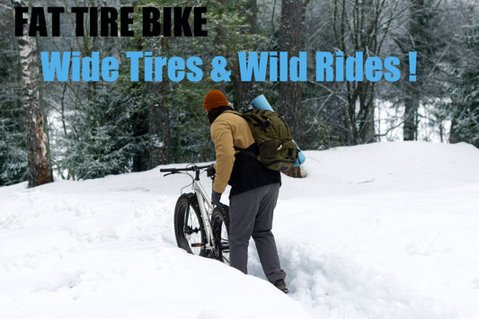 Experience Winter Riding Like Never Before: The Ultimate Fat Tire Snow Mountain Bike